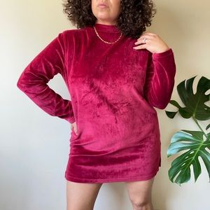 Velvet Mini Dress